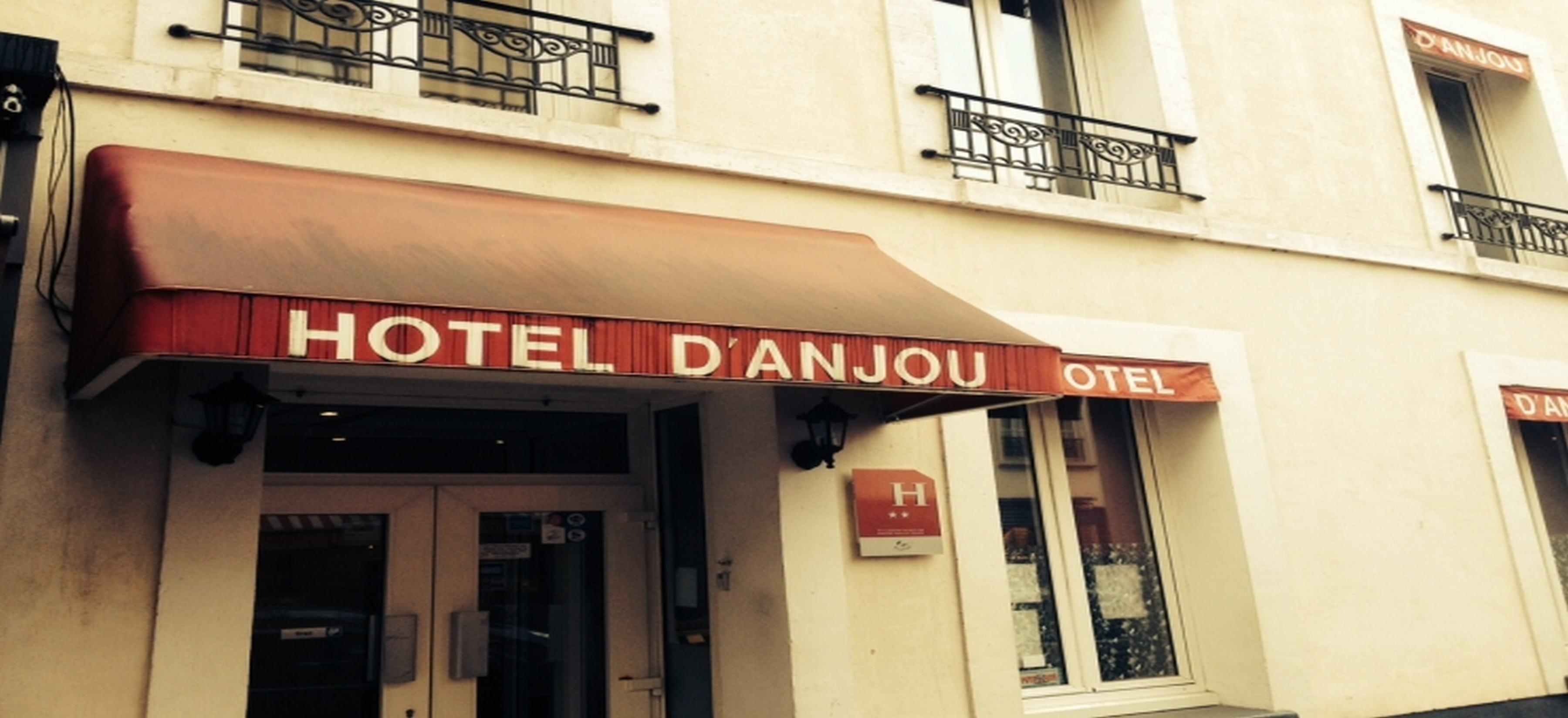 Hotel D'Anjou Levallois-Perret Exterior photo