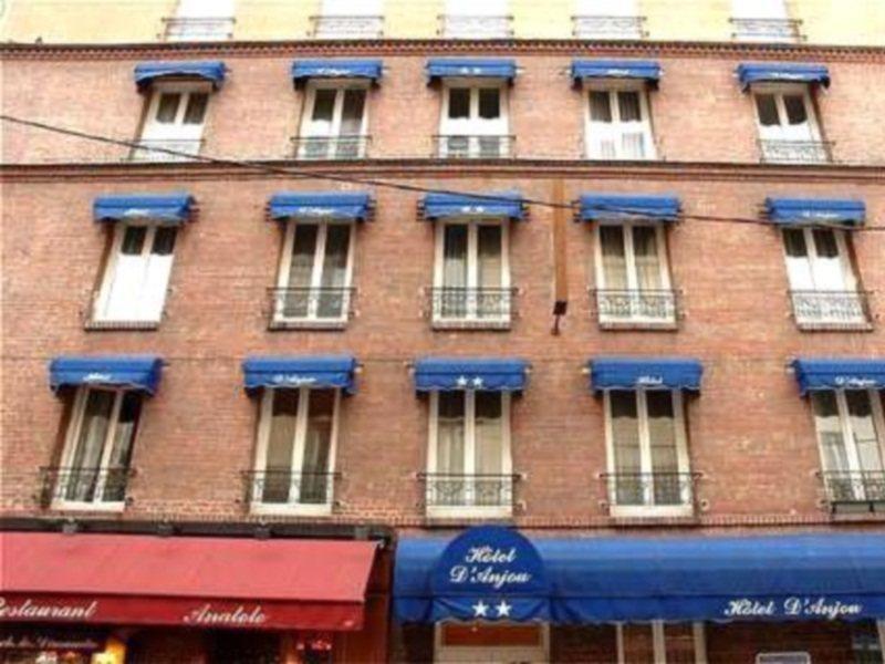 Hotel D'Anjou Levallois-Perret Exterior photo